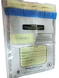 Custom Logo Envelopes Tamper Proof Poly Bags Clear Security Bags For Mailing