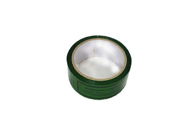 Green Tamper Seal Tape Digital Serial Numbering Pressure Sensitive Adhesive