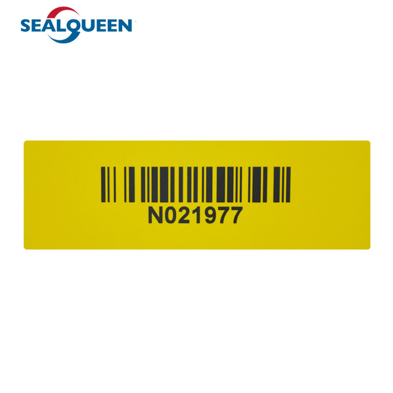 Security Label One Time Use Anti Theft Warranty Sealing Sticker Tamper Evident Food Label